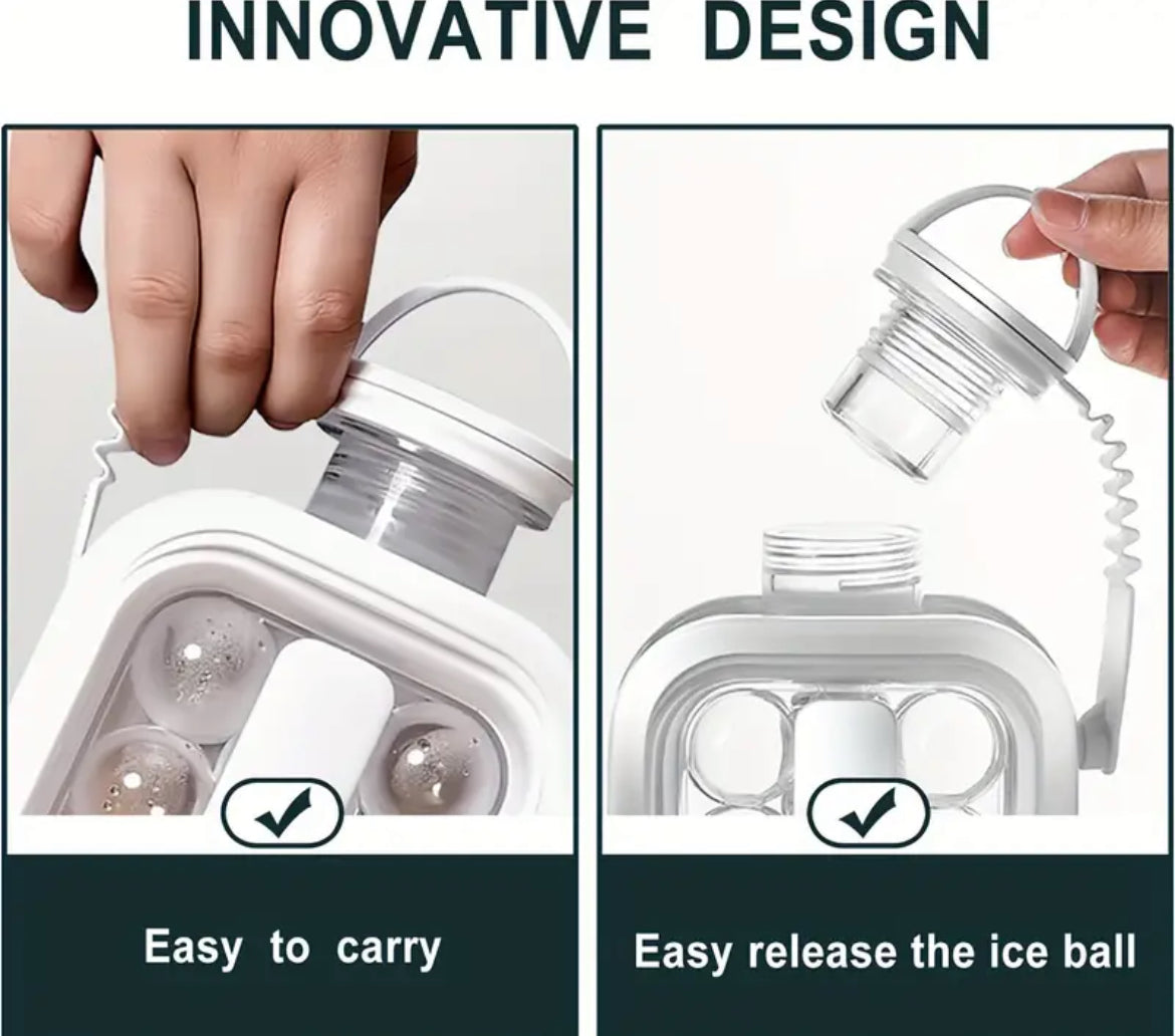 Portable Folding Ice Maker Bottle