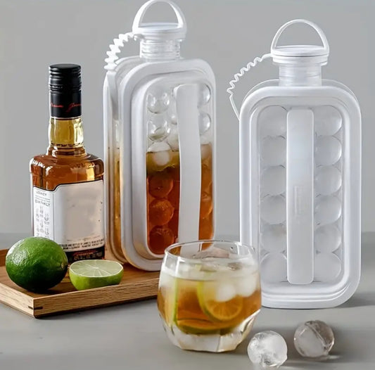 Portable Folding Ice Maker Bottle